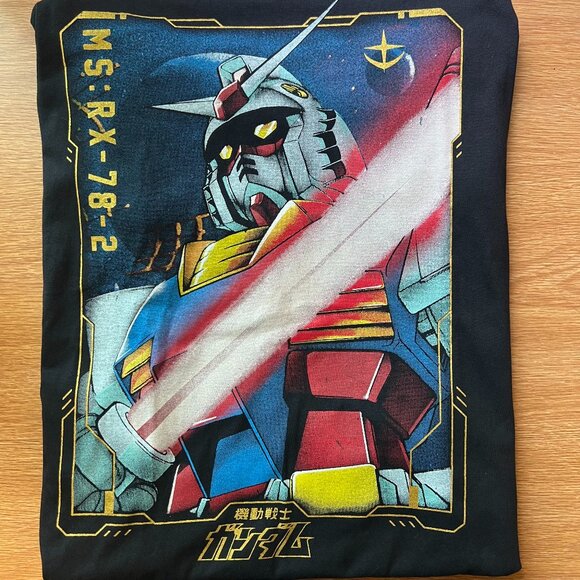 GUNDAM - Gundam RX-78-2 Mobile Suit Graphic T-Shirt (Rare) - Picture 1 of 4